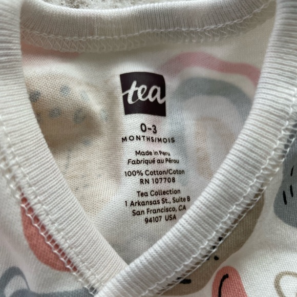 NWT Tea Collection Flutter Wrap Baby Romper - Picture 3 of 4